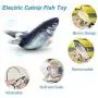FUUPNN Interactive Electric Fish Cat Toys, 2 Pack Realistic Plush Simulation Flopping Moving Wagging Catnip Pets Pillow Toy, Supplies for Indoor Cats Motion Kitten Kitty Chew Bite Kicker Exercise FUUPNN Interactive Electric Fish Cat Toys, 2 Pack Realistic Plush Simulation Flopping Moving Wagging Catnip Pets Pillow Toy, Supplies for Indoor Cats Motion Kitten Kitty Chew Bite Kicker Exercise