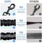 PuppyDoggy Dog Seat Belt Dog Car Seatbelts Adjustable with Padded Handle Dog Standard Leash & 2Pcs Dog Poop Bags Holder (2 Pack)