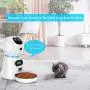 TTPet Automatic Cat Feeder, Timed Dog Food Dispenser, 3.5L Capacity, Stainless Steel Bowl, Portion Control, Voice Recording, Timer Programmable up to 4 Meals a Day TTPet Automatic Cat Feeder, Timed Dog Food Dispenser, 3.5L Capacity, Stainless Steel Bowl, Portion Control, Voice Recording, Timer Programmable up to 4 Meals a Day