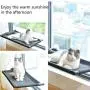 VWMYQ Cat Hammock Cat Window Perch Cat Window Seat Bed Removable Pet Resting Seat Safety Cat Bed Suction Cups withWall Corner and Three Little mice VWMYQ Cat Hammock Cat Window Perch Cat Window Seat Bed Removable Pet Resting Seat Safety Cat Bed Suction Cups withWall Corner and Three Little mice