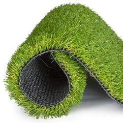 SavvyGrow Artificial Grass for Dogs AstroTurf-Rug - Premium 4 Tone Synthetic Astro Turf, Easy to Clean with Drain Holes - Fake Turfs for Patios – Non Toxic (Many Sizes)(17 in x 24 in)