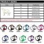 LOUXWOL Front Dog Harness No Pull Soft Padded Harness Vest with Handle and Two Leash Attachements for Large Medium Small Pet Dogs Adjustable Outdoor 3M Reflective Oxford Material