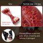 Sedioso Dog Toys for Aggressive Chewers Large Breed, Tough Teething Clean Dog Chew Toys, Nearly Indestructible Food Grade Nylon Interactive Dog Bone Toys for Middle, Big Pets