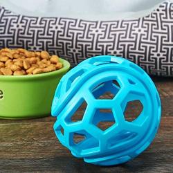 ChingWong Ball Treat Roller Dog Toys, Color May Vary