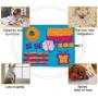 Snuffle Mat for Dogs Small Large Pets - Distracting Training Natural Foraging Snuffling Nose Work Training for Dogs Stress Release Slow Eat Machine Washable Anti Slip