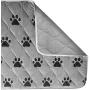 Gorilla Grip Reusable Pet Pad and Dog and Cat Grooming Brush, Washable Pad for Crates and Beds is Size 28x18, Fits 30 Inch Dog Crates, Pet Brush Reduces Shedding, 2 Item Bundle