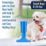 Yuanruochen Dog Toothbrush Pet Dental Care Brush Cleaning Teeth Brushing Chew Grinding Toy