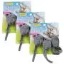American Leather Meow Moments Catnip Scented Toy Mouse, 3 packs 9 mice American Leather Meow Moments Catnip Scented Toy Mouse, 3 packs 9 mice