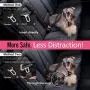 Pawaboo Dog Safety Vest Harness, Pet Car Harness Vehicle Seat Belt with Adjustable Strap and Buckle Clip, Easy Control for Driving Traveling Safety for Small Medium Dogs Cats Pawaboo Dog Safety Vest Harness, Pet Car Harness Vehicle Seat Belt with Adjustable Strap and Buckle Clip, Easy Control for Driving Traveling Safety for Small Medium Dogs Cats