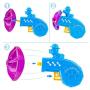 Green-Home Cat Fetch Toy - Pet Training Exercise Chaser Tool - Cat Fetch Tracks Toys 5 Colors Flying Propellers - Funny Interactive Toy for Kitten Fetching Chasing & Exercising Needs