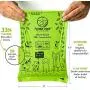 Compostable Dog Poop Bag, Biodegradable Poop Bags for Dogs. Pet Waste Bags 9x13 Inches on Refill Rolls. Premium Thickness, Leak-Proof, Unscented. Highest ASTM D6400. Pet Supplies Support Doggie Rescue