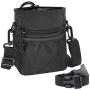 Tactical Dog Training Pouch Pet Treats Bag for Puppy Small Large Dogs Treat Pouch Waist Bag Treat Tote Carry Toys Kibble Snacks with Waist Belt Shoulder Strap Poop Bag Dispenser