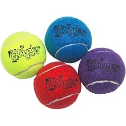 Dog Tennis Balls 2.5 inch Extra Durable Colorful Toys Bulk Available Colors Vary