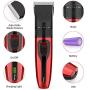 AFDEAL Dog Clippers Pet Trimmer Kit Low Noise Pet Hair Shaver USB Rechargeable Cordless Professional Pet Grooming Clipper Kit for Trimming Hair Body of Small Medium Large Pets Dogs Cats