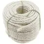164ft Pet Sisal Twisted Rope for DIY Garden Bundling Decking Pet Scratching Post Cat Tree Toy 0.3inch Beige 164ft Pet Sisal Twisted Rope for DIY Garden Bundling Decking Pet Scratching Post Cat Tree Toy 0.3inch Beige