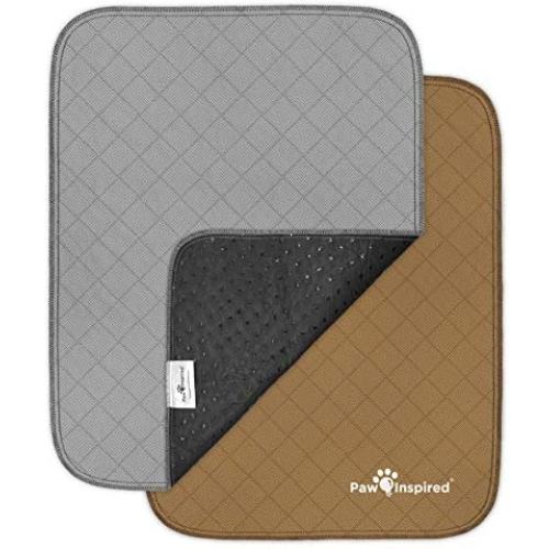 Paw Inspired Washable Pee Pads for Dogs | Reusable Puppy Pads | Waterproof Whelping Pads | Washable Training Pet Pads, Washable Potty Pads Extra Large Sizes | Indoor, Outdoor or Kennel Training