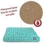 Pacific Aruba Small Rectangle Indoor Outdoor Pet Dog Bed With Removable Washable Cover By Majestic Pet Products
