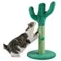 Qucey 29'' Tall Cactus Cat Scratching Post for Kittens Adult Cats, Sisal Scratch Pole Cactus Cat Claw Scratcher with a Hanging Plush Ball Qucey 29'' Tall Cactus Cat Scratching Post for Kittens Adult Cats, Sisal Scratch Pole Cactus Cat Claw Scratcher with a Hanging Plush Ball
