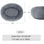 Round Donut Cat and Dog Cushion Bed, Pet Bed for Cats or Multiple Dogs, Anti-Slip & Water-Resistant Bottom, Super Soft Durable Fabric Pet Supplies, Machine Washable Luxury Cat & Dog Bed
