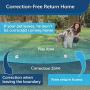 PetSafe Stay & Play Compact Wireless Fence for Dogs & Cats, Waterproof & Rechargeable, Above Ground Electric Fence Covers Up to 3/4 Acre for Pets 5 lb+ from the Parent Company of Invisible Fence Brand