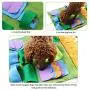 Luck Dawn Dog Snuffle Mat, Soft Felt Dog Smell Training Mat for Encourages Natural Foraging Skills Luck Dawn Dog Snuffle Mat, Soft Felt Dog Smell Training Mat for Encourages Natural Foraging Skills