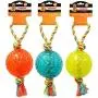 Boss Pet Chomper TPR Ball Rope Tug Boss Pet Chomper TPR Ball Rope Tug