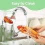 WOM Electric Fish Cat Toy Kicker Fish Toy Moving Wiggling Fish Realistic Interactive Flopping Pets Chew Bite Supplies