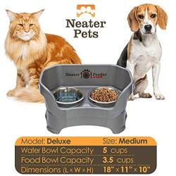 Neater Pet Brands - Neater Feeder Deluxe Dog and Cat Variations and Colors