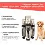 KERTER Dog Shaver Clippers Cat Grooming Clippers Pet Clippers Low Noise Rechargeable Dog Trimmer Cordless Pet Grooming Tool Professional Dog Hair Trimmer Electric Hair Clippers Set for Dogs & Cats