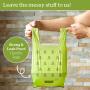 Pogis Poop Bags - 900 Dog Poop Bags with Easy-Tie Handles - Scented, Leak-Proof, Earth-Friendly Poop Bags for Dogs