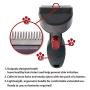 Penn-Plax ComfyGroom Deshedding Brush - For Dogs or Cats – Quick and Easy Grooming | Comfortable for your pet and easily comb out excess pet hair | Simple push button disposable makes clean up a snap