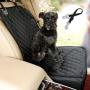 Flow.month Pet Front Seat Cover Pet Booster Seat,Deluxe 2 in 1 Dog Seat Cover for Cars Waterproof Dog Front Seat Cover Pet Bucket Seat Cover with Safety Belt(Black)