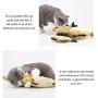 Flip Flop Fish Cat Toy, Electric Fish Cat Toy-Interactive Realistic Cat Toy Plush Simulation Fish Cat Toy-Wiggle Fish Catnip Toys-Funny Pets Chew Bite Supplies for Cat, Puppy, Kitten