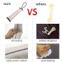 Tough Dog Toys for Aggressive Chewers,Dog Chew Toys,Dog Tug Toy,Firehose Dog Toys,Interactive Dog Toys for Large Dogs,Dog Squeaky Toys with Strong Cotton Rope Handle,Pet Toys for Small Dog Toys Pack 2