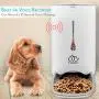 SereneLife Automatic Pet Feeder - Electronic Dogs and Cat Food Dispenser –Programmable Features for Portion and Weight Control and Meal Scheduling – Built-In Voice Recorder and Player SereneLife Automatic Pet Feeder - Electronic Dogs and Cat Food Dispenser –Programmable Features for Portion and Weight Control and Meal Scheduling – Built-In Voice Recorder and Player