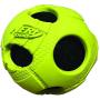 Nerf Dog 3.5in Squeak Bash Rubber Wrapped Tennis Ball: Green, Dog Toy