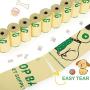 Dog Poop Bag 360 Pack with 1 Free Dispenser - Biodegradable Strong 13.5×9 Inch Large Dog Poop Waste Bags Refills (Scented)