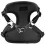 PUPTECK Harness for Small Dogs - Leash Set Adjustable Soft Mesh Pet Vest for Walking Black