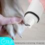 UNIQUE BRIGHT Dog Nail Grinder with 2-Speed Electric Rechargeable Pet Paws Nail Trimmer Painless for Dog & Cats Low Noise with Long Battery Life