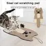 Cat Scratchers for Indoor Cats,Natural Sisal Anti-Bite Cat Scratch Pad for Floor,Wall Mounted Non Slip Cats Scratching Mat for Sleeping,Exercising,Playing,Cute Kitty Shape Toys,Protector of Furniture Cat Scratchers for Indoor Cats,Natural Sisal Anti-Bite Cat Scratch Pad for Floor,Wall Mounted Non Slip Cats Scratching Mat for Sleeping,Exercising,Playing,Cute Kitty Shape Toys,Protector of Furniture