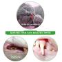 Cat Toothbrush Catnip Toy,Interactive Rubber Dental Care for Pet Kitten Kitty,Crayfish-Shaped Safe Chewing Toy Tooth Cleaning Durable Cat Toy