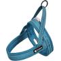 Creation Core Adjustable Dog Harness Mesh Padded Breathable Reflective Nylon Pet Vest Easy to Walk, Blue XXS