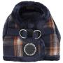 Puppia Kemp Harness-B for Pets, Navy, Medium