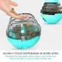 USAMS Dog Cat Tumbler Treat Ball Slow Feeder Toy Pet Food Dispenser Puzzle Toy for Dog Cat Natural Instinct Fulfillment IQ Active Stimulation (Blue) USAMS Dog Cat Tumbler Treat Ball Slow Feeder Toy Pet Food Dispenser Puzzle Toy for Dog Cat Natural Instinct Fulfillment IQ Active Stimulation (Blue)