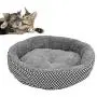 TPSKY Soft Pet Sleeper Round Pet Bed for Cats and Small Dogs (Grey,S) TPSKY Soft Pet Sleeper Round Pet Bed for Cats and Small Dogs (Grey,S)