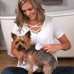 Wahl Premium Small Slicker Brush with Ergonomic Rubber Grips for Comfortable Brushing of Small Dogs & Cats - Model 858406