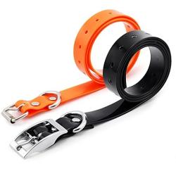 PETINCCN TPU Dog Collar Strap Belt Band Buckle for PET998DRB/PET998DBB/998DR/998DB/PT0X1/PT0Y1/PT0Z1/ Tri Tronics Petsafe iPets Petrainer Aetertek Pettech Dog Training Shock Collar and Fence