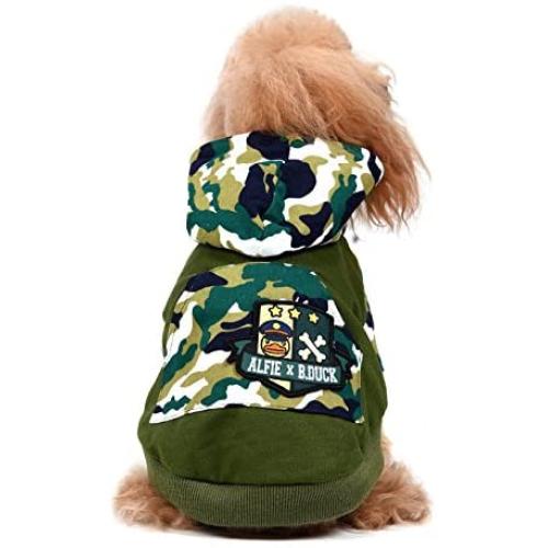 Alfie Pet - Maddox Military Hoodie