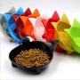 HCAI Pet Bowl Melamine Non-Slip Cute cat Color Melamine cat Bowl pet Supplies Cat Ceramic Bowl