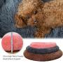 CHOSHOME Fluffy Soft Dog Bed Cat Bed, Faux Fur Puppy Pet Bed, Donut Cuddler Fur Round Dog Bed, Self Warming Indoor Fluffy Luxurious Plush Cushion Pillow Sofa for Small Medium Large Dogs and Cats